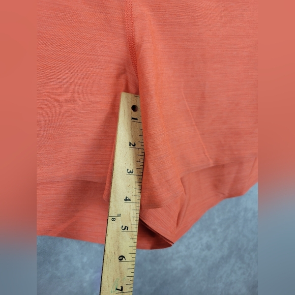 Athleta Run With it‎ shorts Space Dye Orange Haze color Size 2X - Picture 10 of 11
